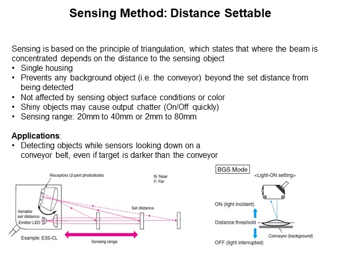 Image of Omron E3Z Photoelectric Sensors - Distance Settable