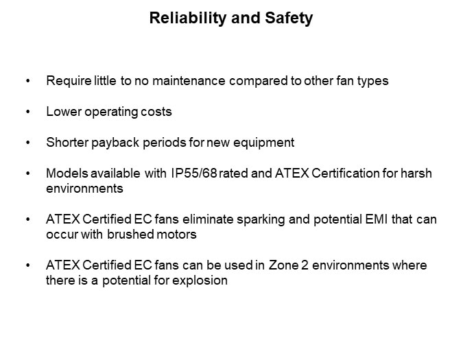 Image of Orion Fans Electronically Commutated (EC) Fans - Slide5