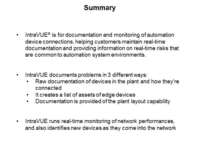 Panduit IntraVUE® Network Documentation and Monitoring - Slide13