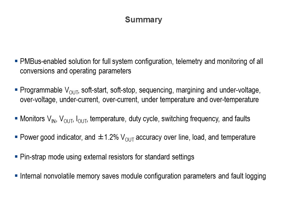 summary