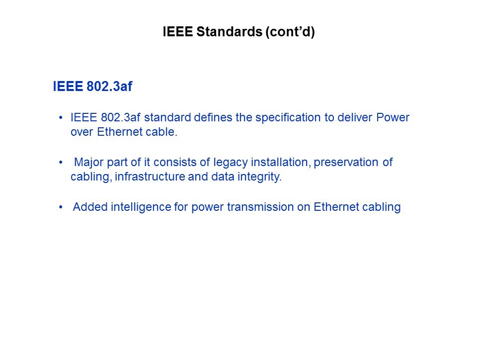 Power over Ethernet Slide 4