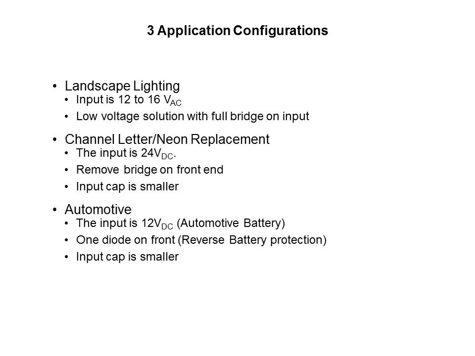 High Intensity LED Drive Solutions 14