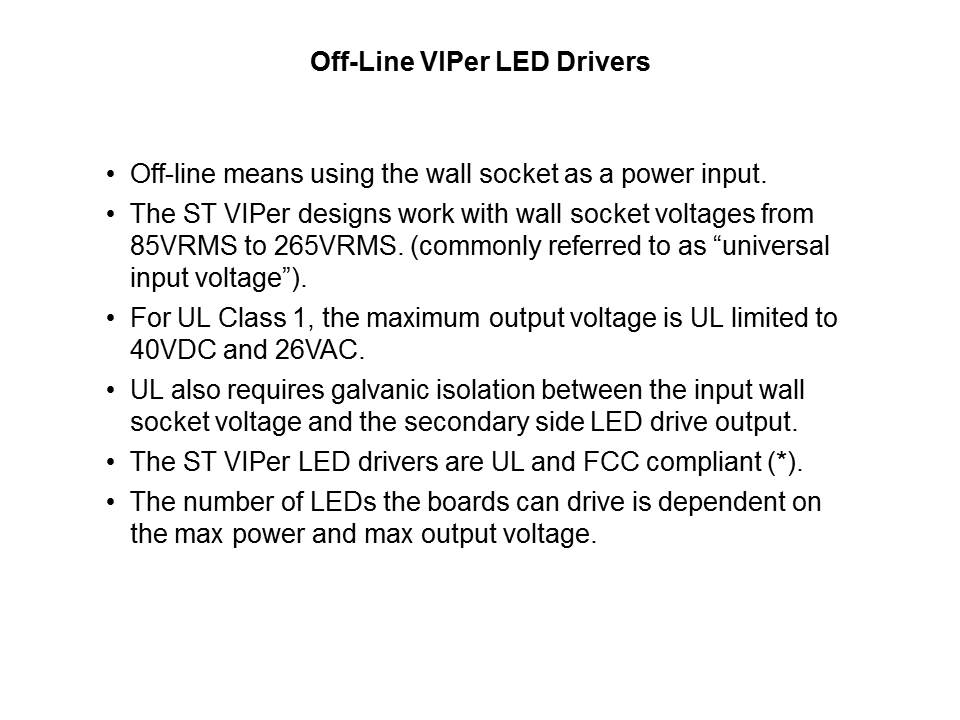 High Intensity LED Drive Solutions 5