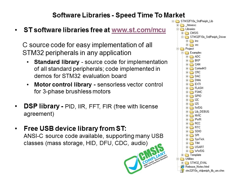 STM32 Connectivity Line Slide 18