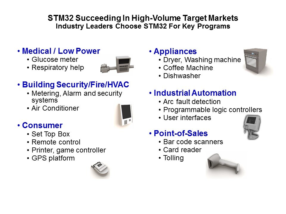 STM32 Cortex-M3 32-bit Microcontrollers Slide 15