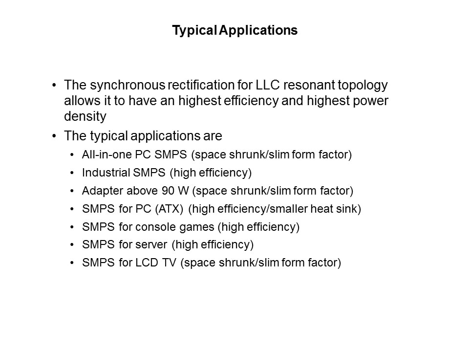 Secondary Side Switch-Mode Power Supply Control Slide 29