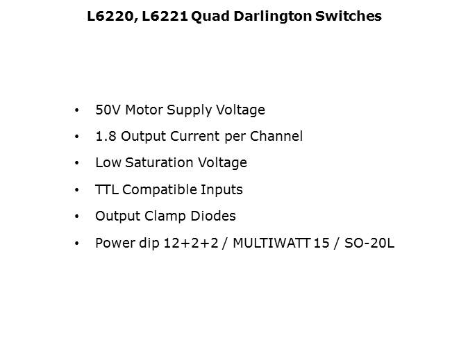 Small Motor Drivers Slide 31