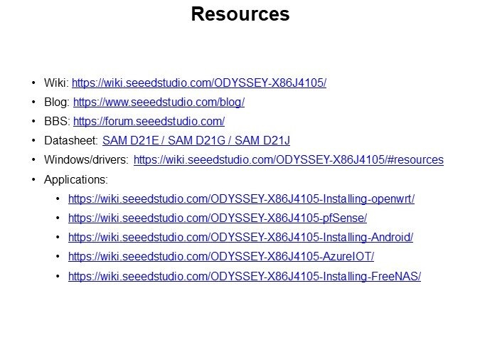 Resources