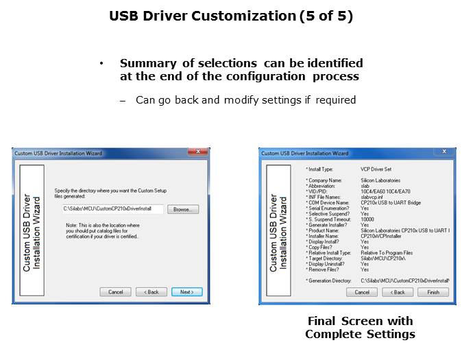 CP21xx USB Bridge Slide 22
