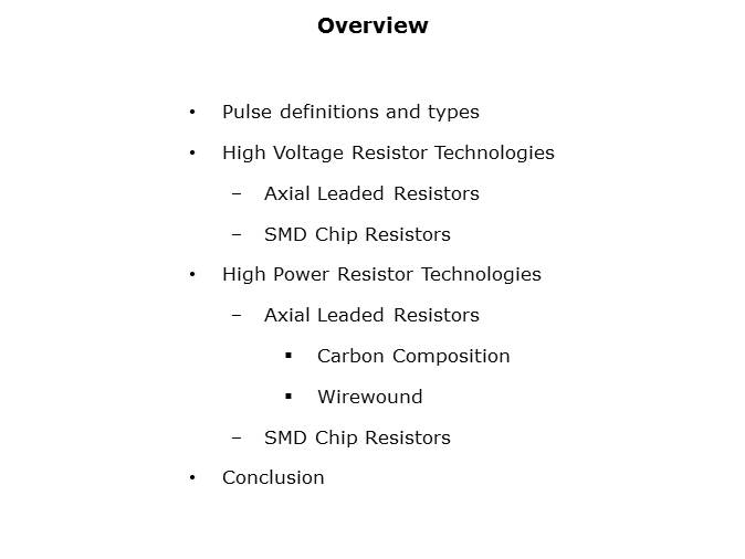 Pulse Handling Resistor Solutions Slide 2