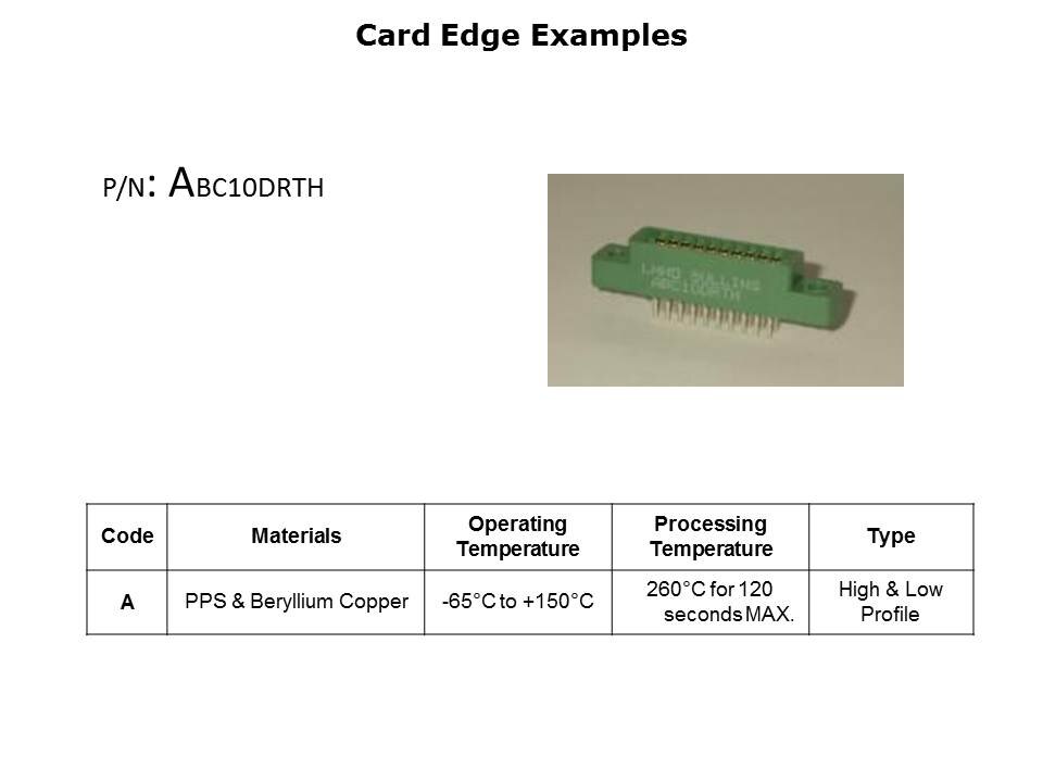 Hi-Temp Connectors Slide 9