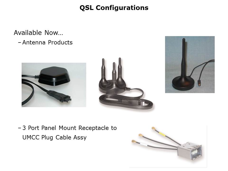 QSL RF Connector Series Slide 11