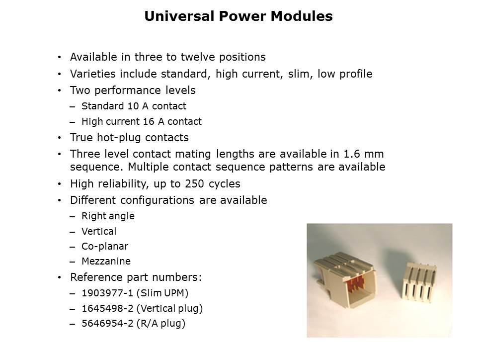 Universal Power Modules Slide 4