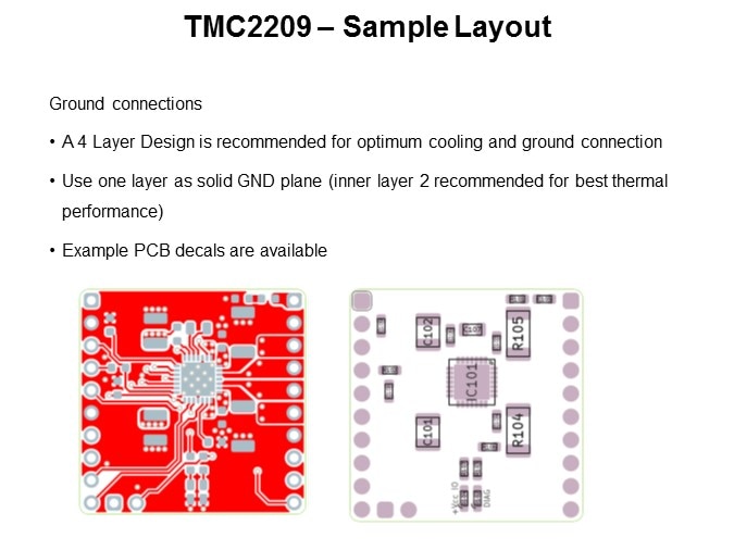 TMC2209 – Sample Layout 