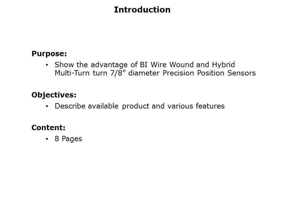 Multi-Turn Potentiometer Overview Slide 1