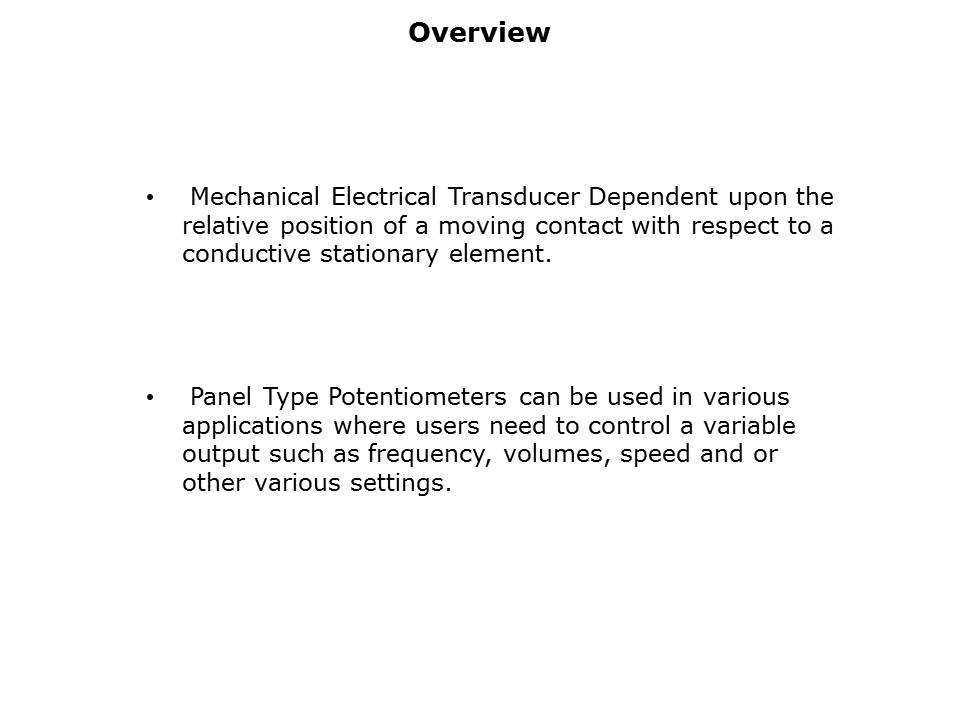 Panel Potentiometer Slide 2