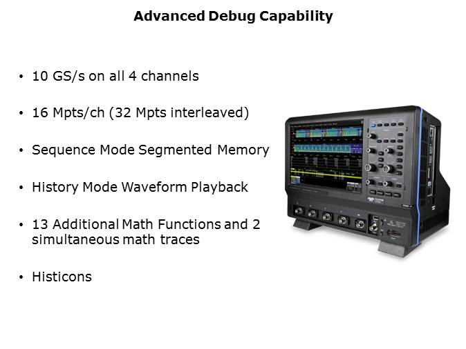 WaveSurfer 510 Oscilloscope PTM Slide 10