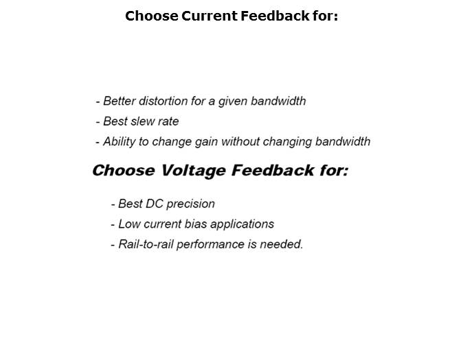 High Spped Amplifiers for Video Applications Slide 11