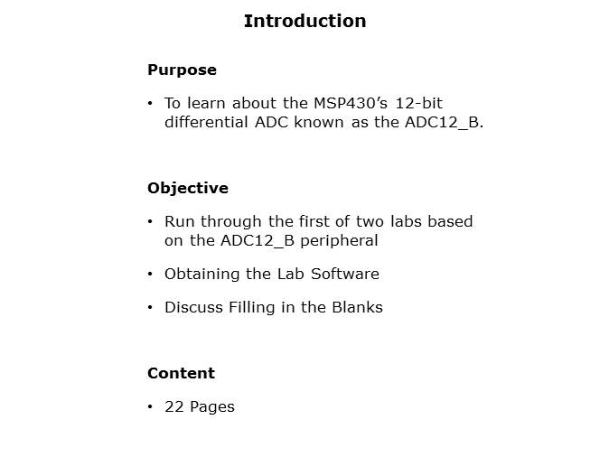 MSP430FR5969 LaunchPad Part 6 Slide 1