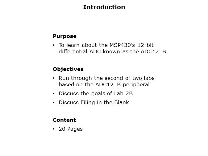 MSP430FR5969 LaunchPad Part 7 Slide 1