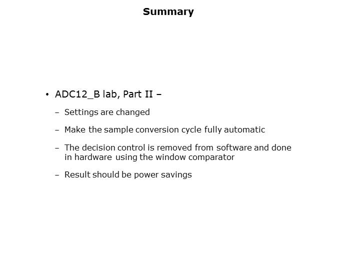 MSP430FR5969 LaunchPad Part 7 Slide 20