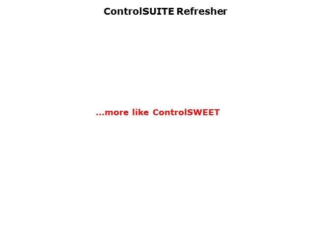 Topic 8 ControlSUITE Slide 4
