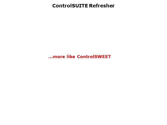 Topic 8 ControlSUITE Slide 4