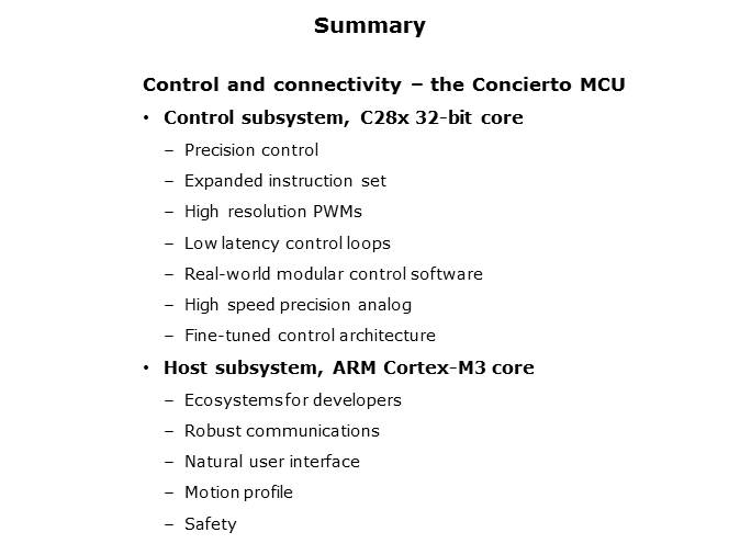 Connectivity in Control Systems Slide 27