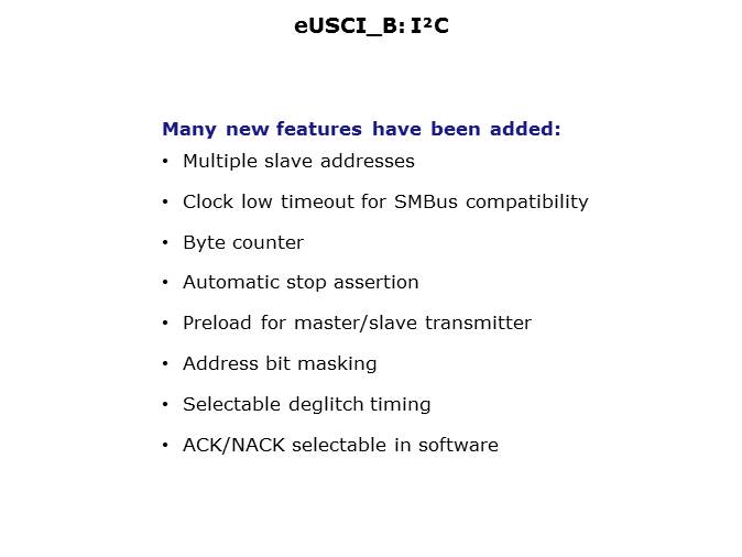 MSP430FR57xx FRAM Microcontrollers Slide 21