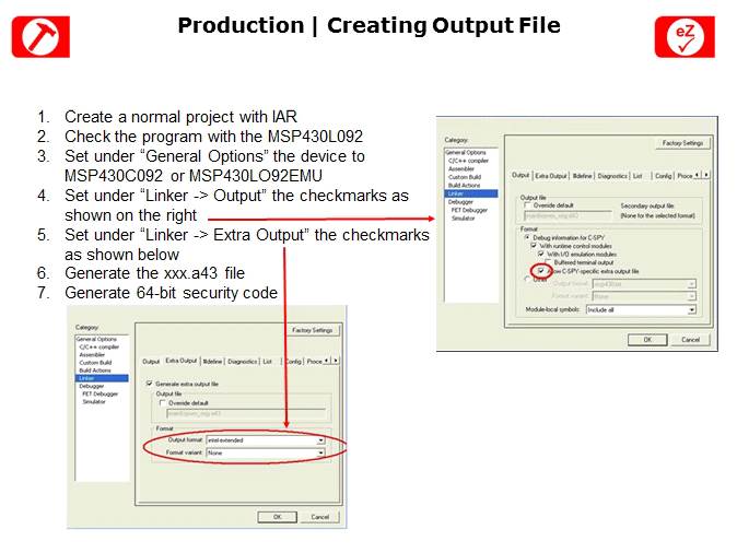 MSP430L092 Introduction Slide 35