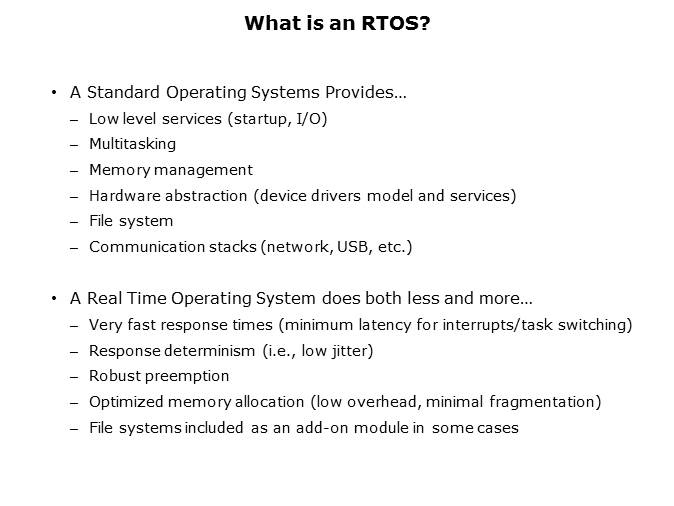 SYS/BIOS: Introduction to Real-Time Operating Systems Slide 2