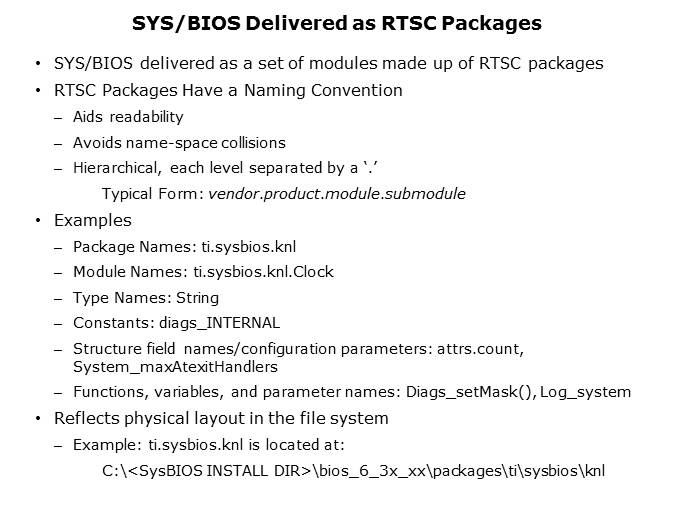 SYS/BIOS: Introduction to Real-Time Operating Systems Slide 8