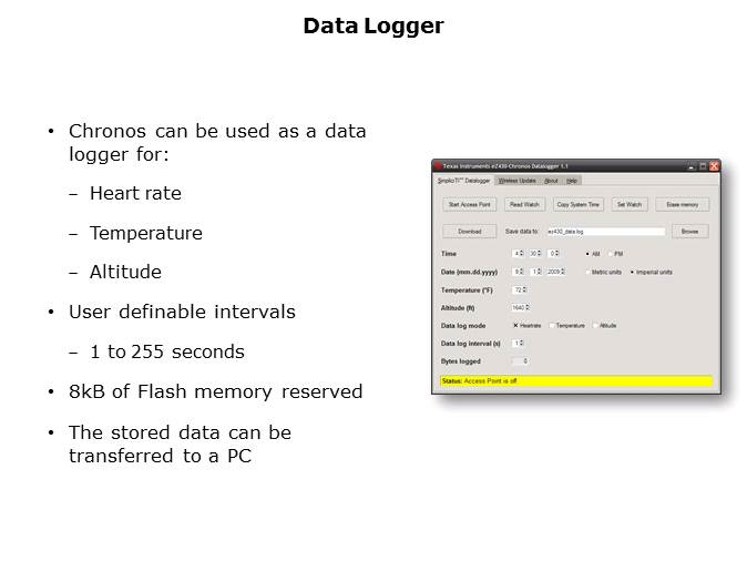 eZ430 Development Tool Overview Slide 14