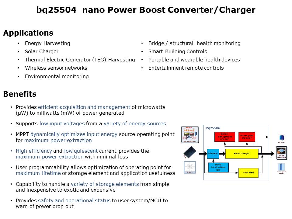 Power - bq25504 Slide 10