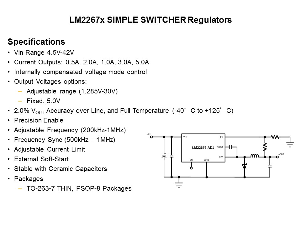 lm2267x specs