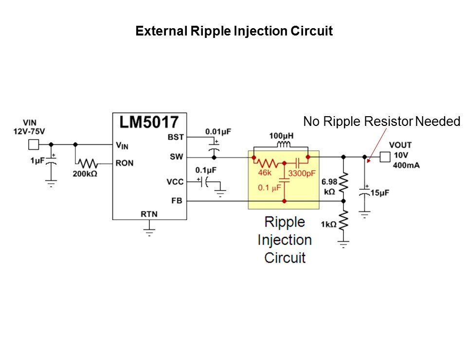 LM5017 Synchronous Buck Converter and COT Slide 16