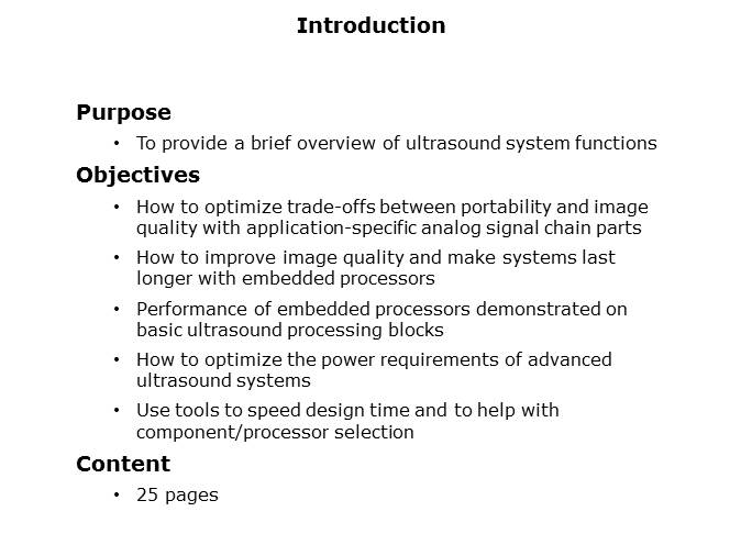 Semiconductors for Ultrasound Slide 1