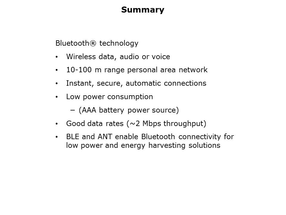 What is Bluetooth Slide 19