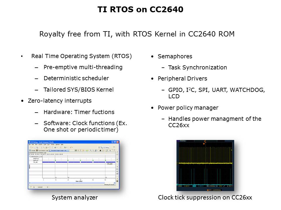 Introduction to the CC26xx Bluetooth LE Slide 10