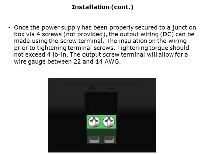JSU Series Line of Switchmode Power Supplies Designed for Permanent Installations Slide 5