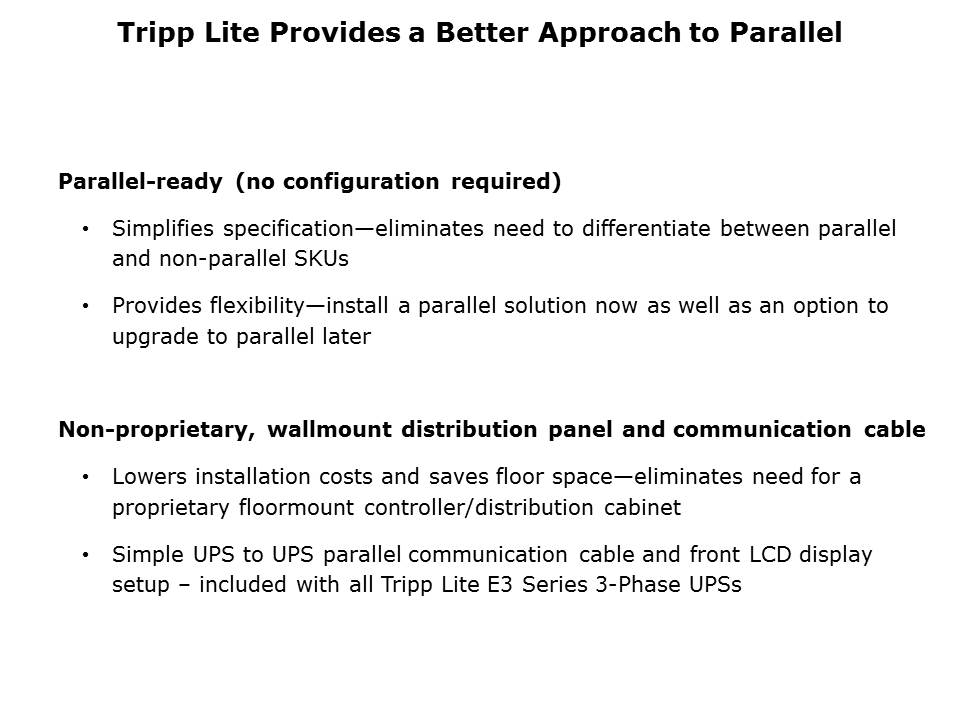 3-Phase UPS Systems Slide 14