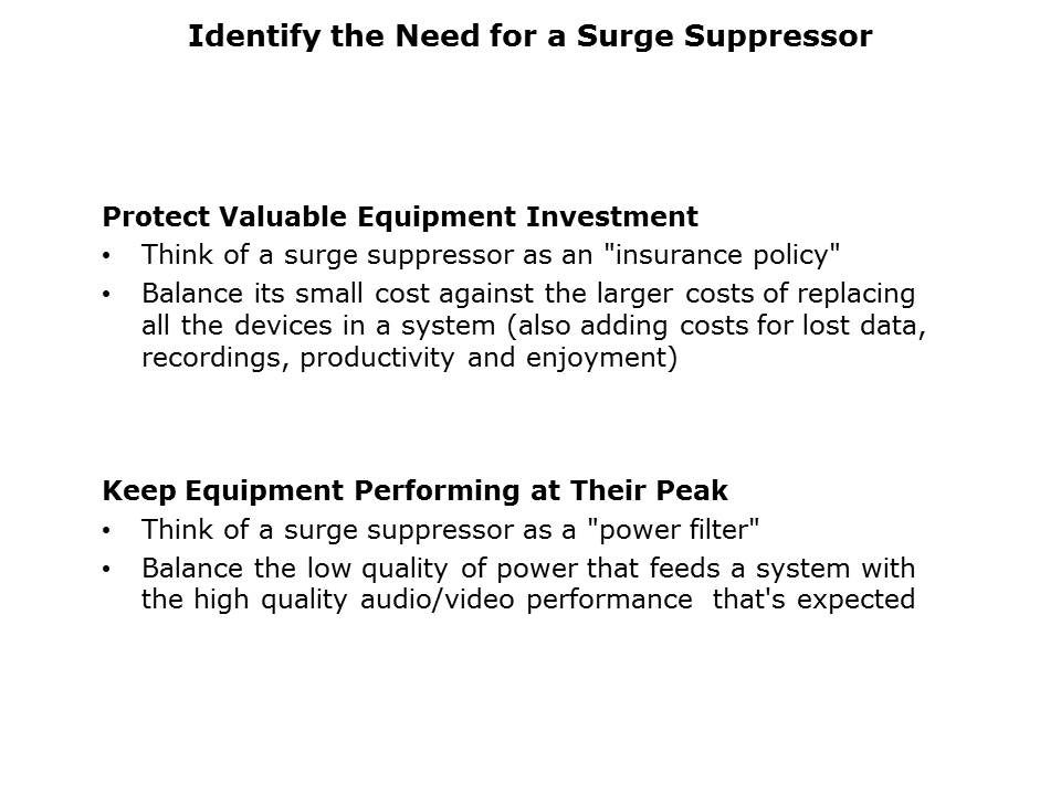 Select a Tripp Lite Surge Suppressor Slide 9