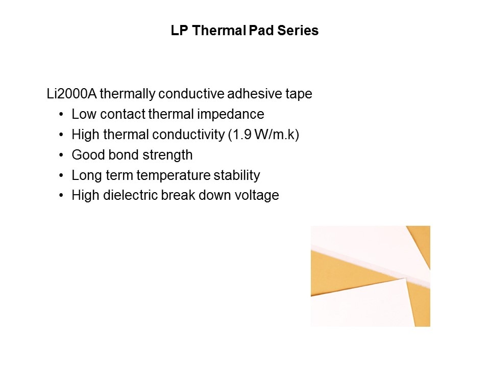 Die Cut Thermal Interface Product Offering Slide 9