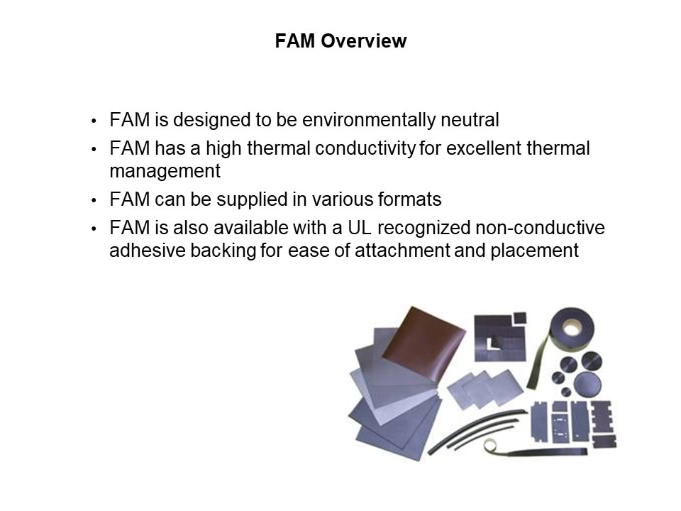 Introduction to the FAM Product Range Slide 8