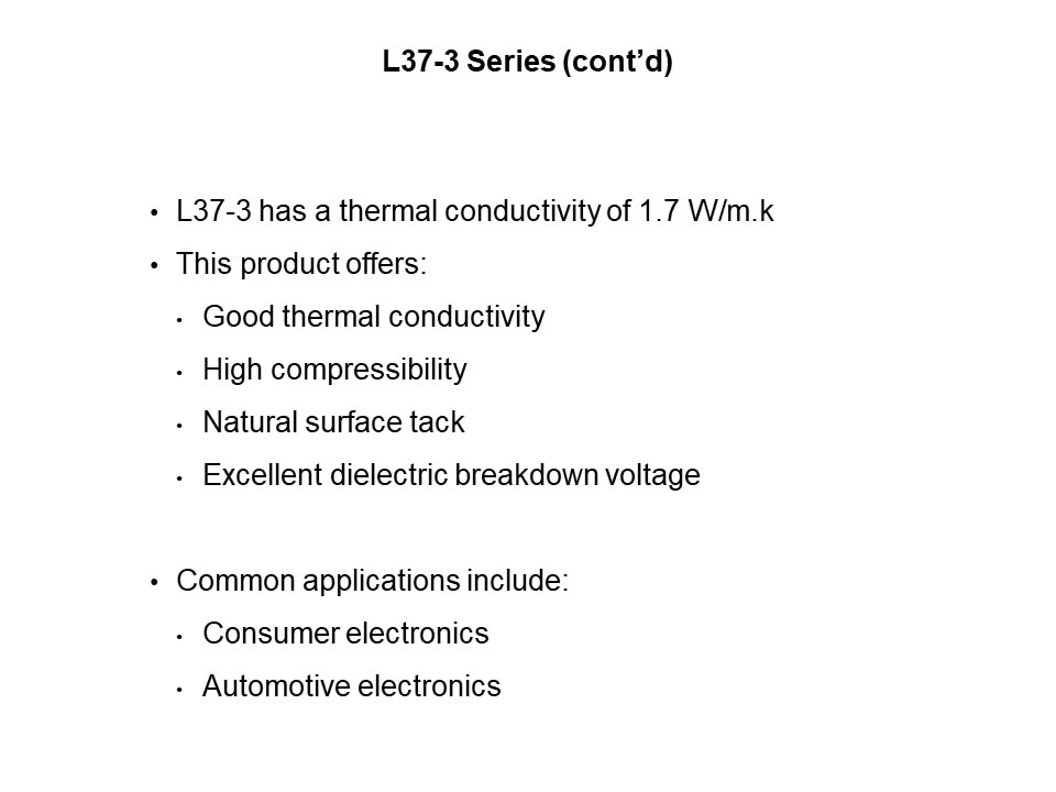 L37-3 Series (cont’d)