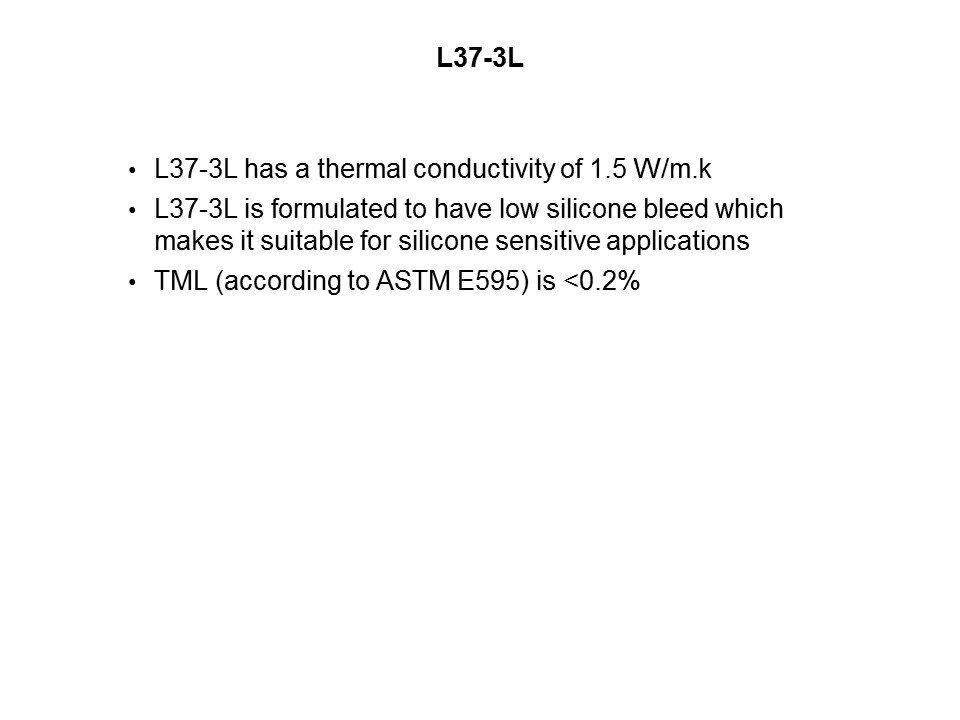 L37-3L Low-Bleeding Gap Fillers for Audio Devices Slide 8