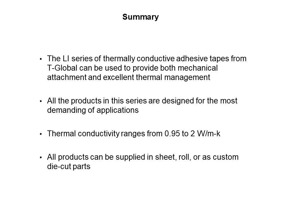 LI Series Thermal Interface Material Slide 11