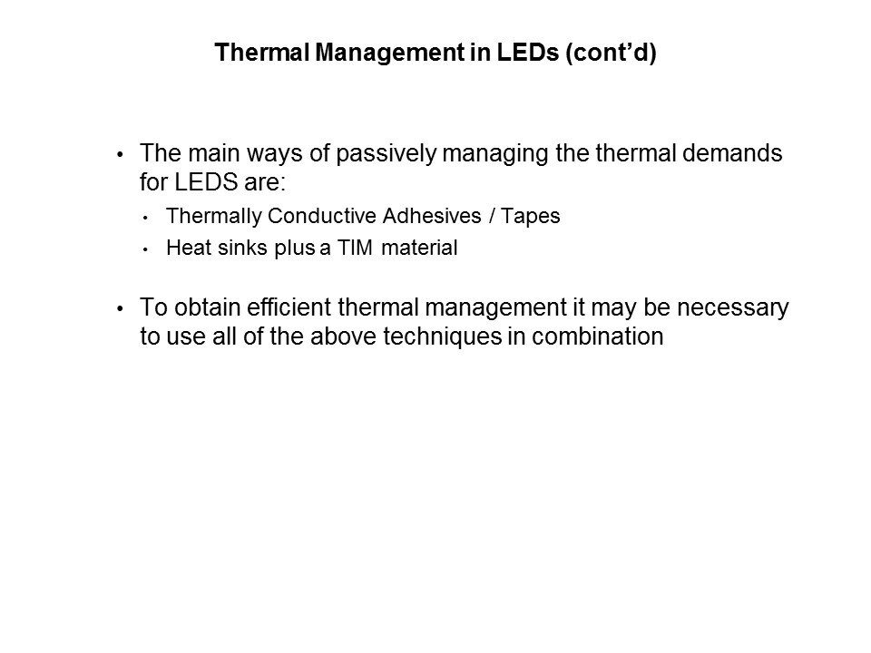 Li98 Thermally Conductive Adhesive Tape for LED Lighting Applications Slide 6