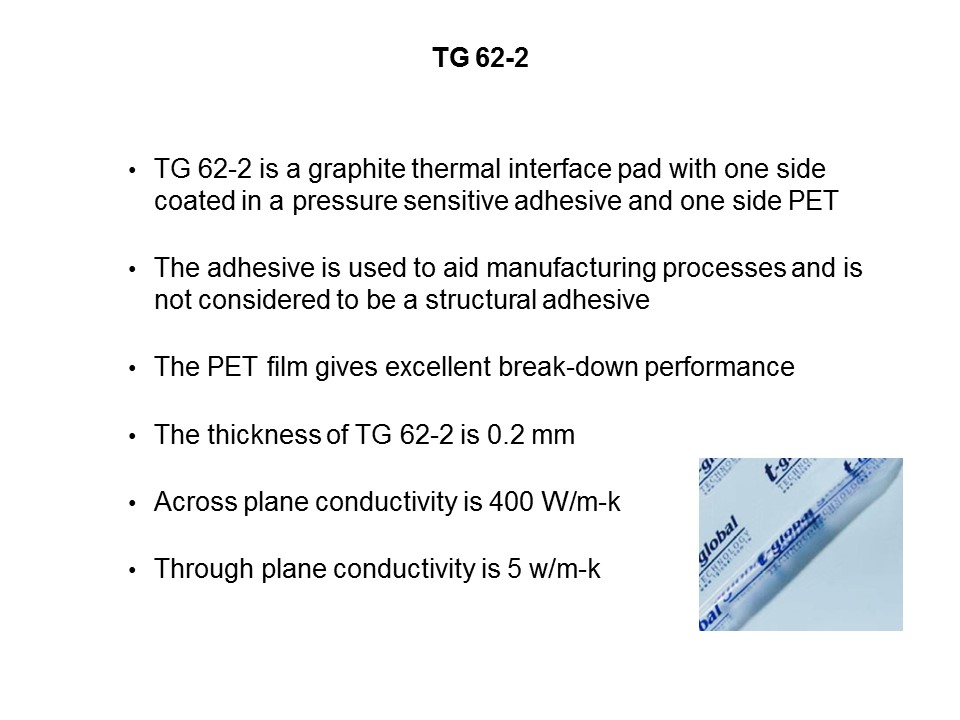 T62 Graphite Based Thermal Interface Products Slide 6