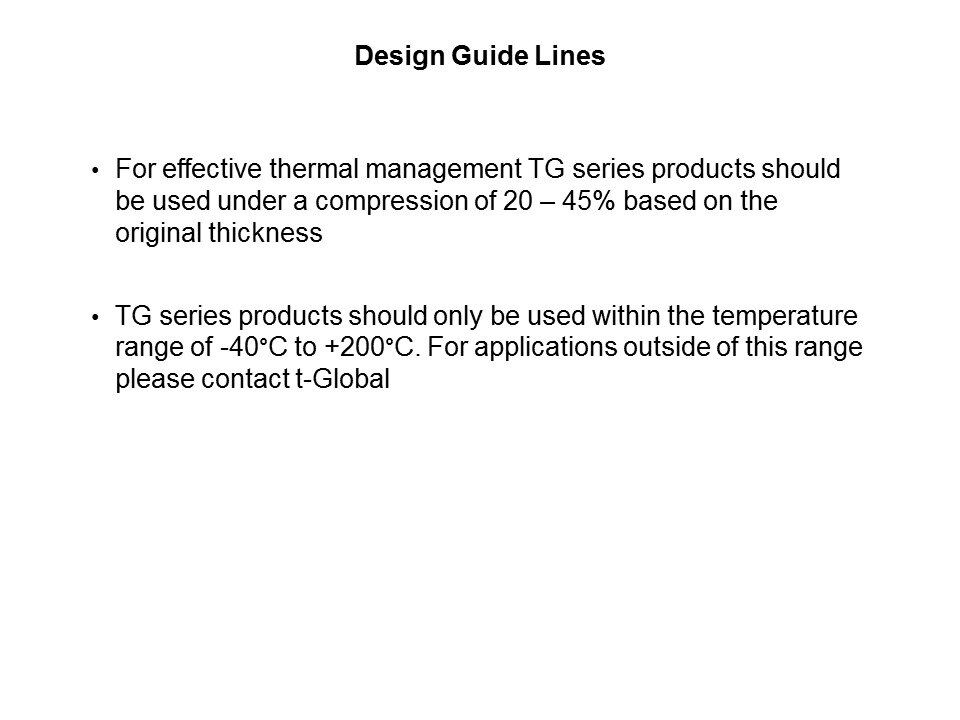 TG Series Soft Thermal Conductive Pads Slide 15